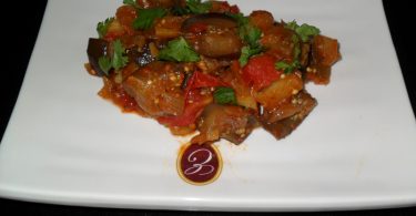 Aloo Baingan, Linu Freddy, Linuskitchen