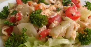 Tomato and Egg Salad, Linu Freddy, Linuskitchen