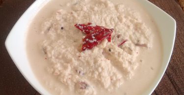 coconut chutney, Linuskitchen, Linu Freddy