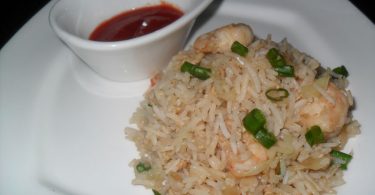 Prawns Fried Rice, Linuskitchen, Linu Freddy