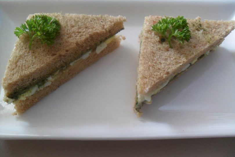 Egg Sandwich, Linu Freddy, Linuskitchen