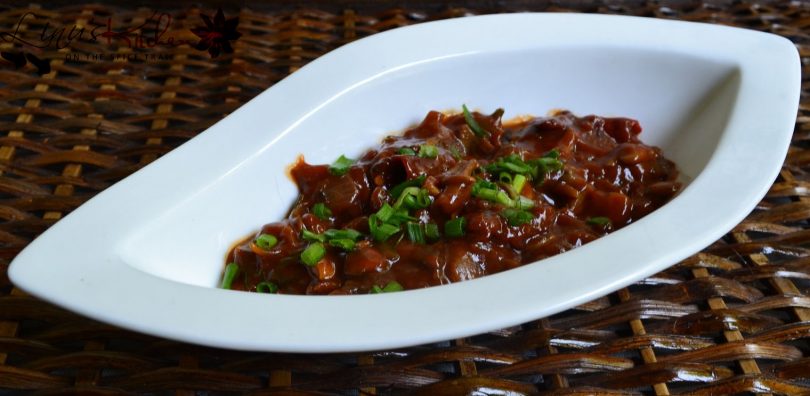 Stir fried Szechuan Mushroom, Linu Freddy, Linuskitchen.com