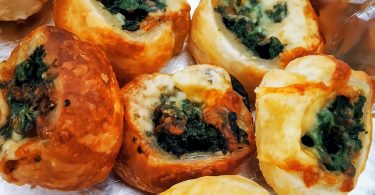 Spinach Pinwheels, Linu Freddy, Linuskitchen.com