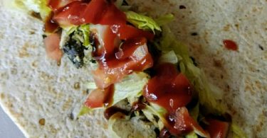 Roast Chicken Wrap, Linuskitchen.com, Linu Freddy