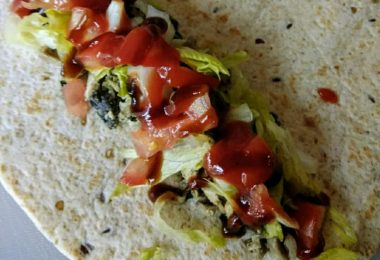 Roast Chicken Wrap, Linuskitchen.com, Linu Freddy